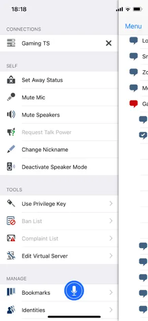 ‎TeamSpeak 3 App screenshot 1