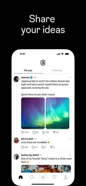 ‎Threads App screenshot 1