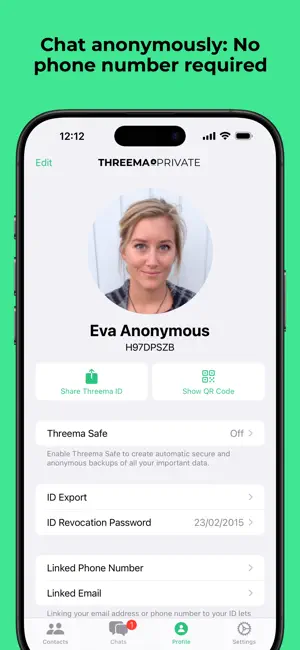 ‎Threema. The Secure Messenger App screenshot 1