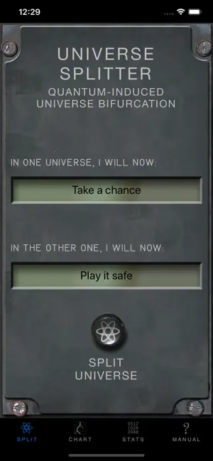 ‎Universe Splitter App screenshot 1