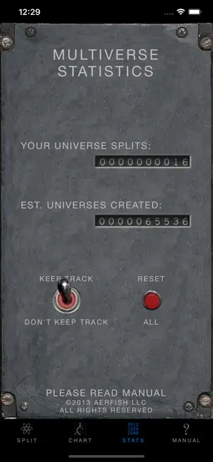 ‎Universe Splitter App screenshot 1