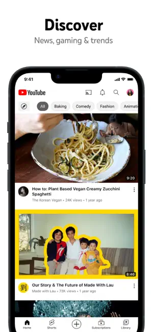 ‎YouTube App screenshot 1