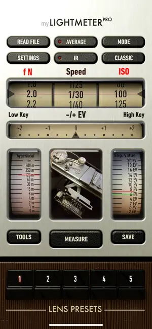 ‎myLightMeter PRO App screenshot 1
