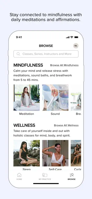 ‎ALO Wellness Club App screenshot 1