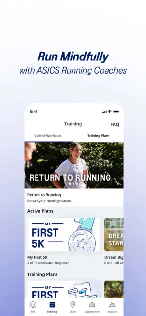 ‎ASICS Runkeeper—Run Tracker App screenshot 1