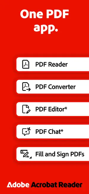 ‎Adobe Acrobat Reader: Edit PDF App screenshot 1