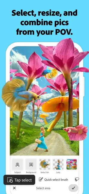 ‎Adobe Photoshop: Photo Editor App screenshot 1