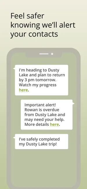 ‎Cairn: The Trail Safety App App screenshot 1