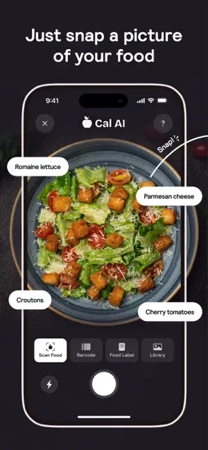 ‎Cal AI - Calorie Tracker App screenshot 1