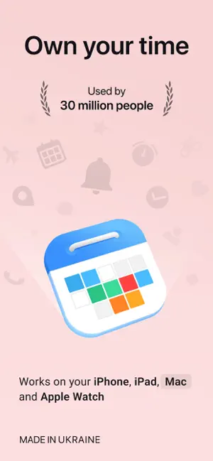 ‎Calendars: Schedule Planner App screenshot 1