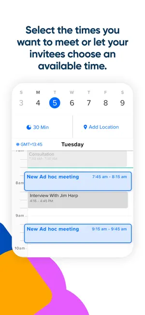 ‎Calendly Mobile App screenshot 1
