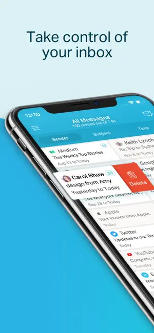 ‎Chuck – Smarter Email with AI App screenshot 1