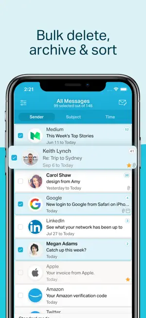 ‎Chuck – Smarter Email with AI App screenshot 1