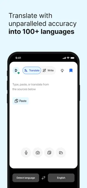 ‎DeepL Translate App screenshot 1