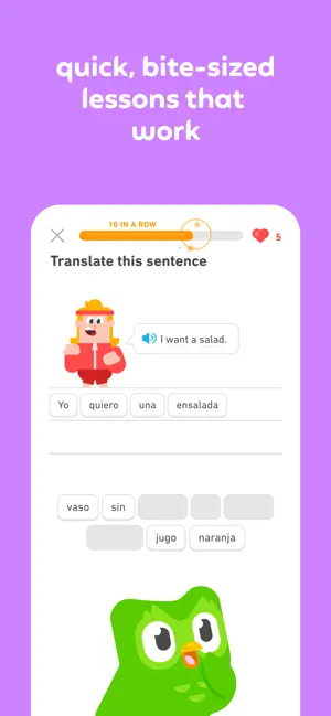 ‎Duolingo - Language Lessons App screenshot 1