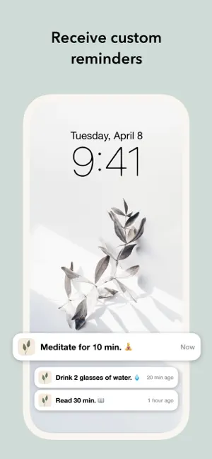 ‎Eden: Self Care Habit Tracker App screenshot 1