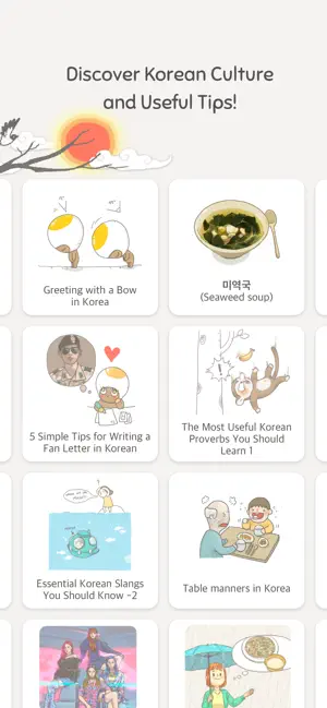 ‎Eggbun: Learn Korean Fun App screenshot 1