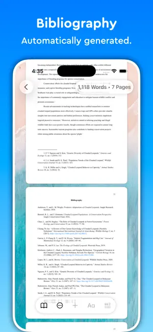 ‎Essayist: Academic Writing App App screenshot 1