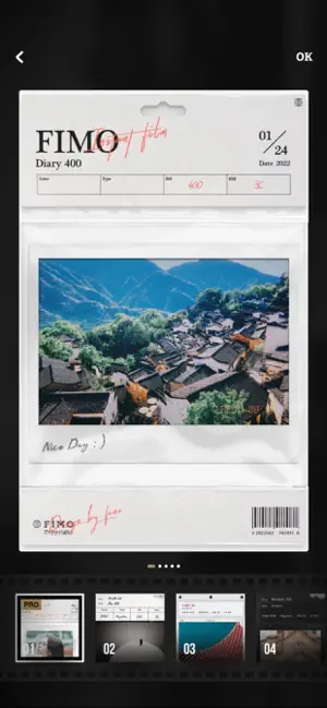 ‎FIMO - Analog Camera App screenshot 1