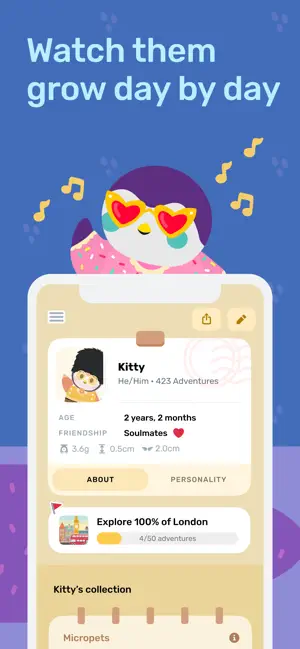 ‎Finch: Self-Care Pet App screenshot 1