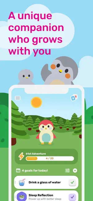‎Finch: Self-Care Pet App screenshot 1