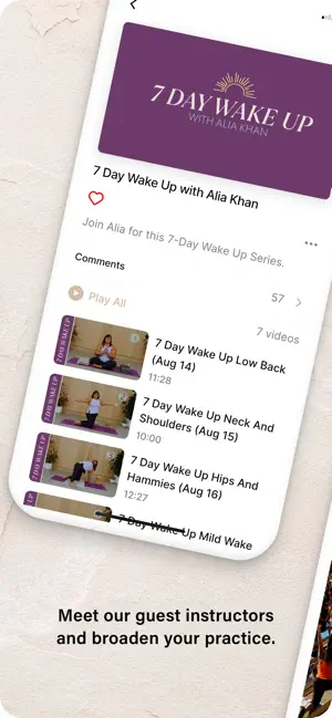 ‎Find What Feels Good Yoga App screenshot 1