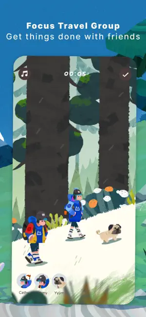 ‎Focus Traveller - Flow Timer App screenshot 1