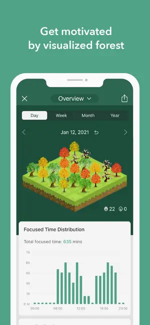 ‎Forest: Focus for Productivity App screenshot 1