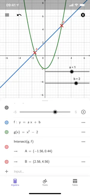 ‎GeoGebra Graphing Calculator App screenshot 1
