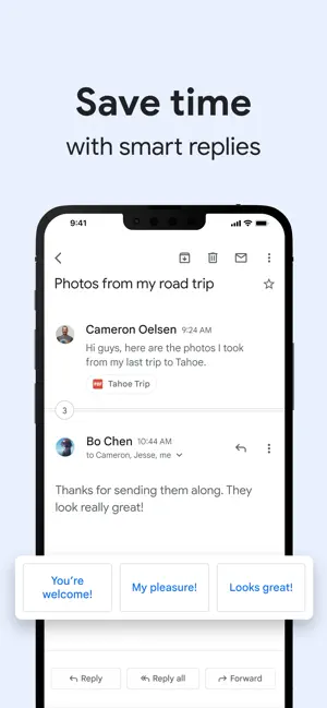 ‎Gmail - Email by Google App screenshot 1