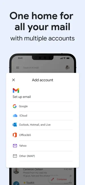 ‎Gmail - Email by Google App screenshot 1
