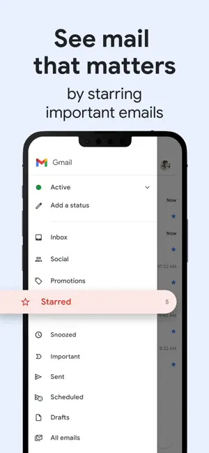 ‎Gmail - Email by Google App screenshot 1