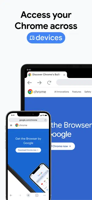 ‎Google Chrome App screenshot 1