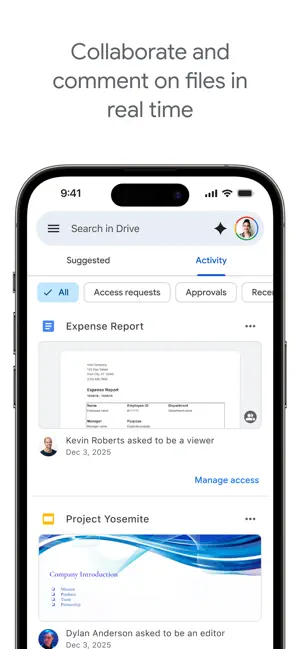 ‎Google Drive App screenshot 1