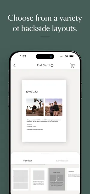 ‎Greetings: Custom Photo Cards App screenshot 1