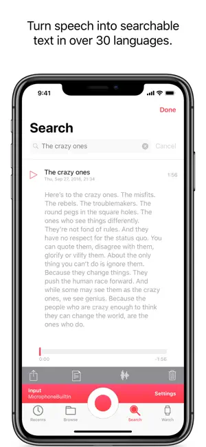 ‎Just Press Record App screenshot 1