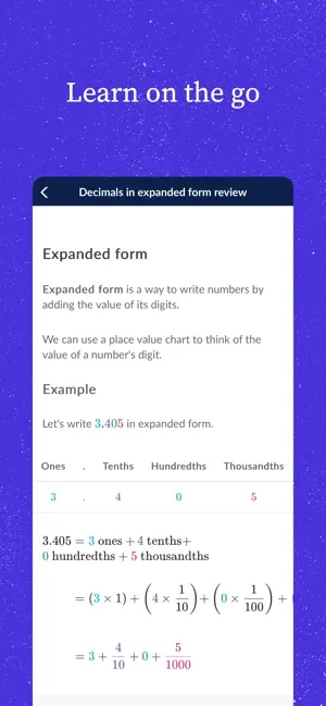 ‎Khan Academy App screenshot 1