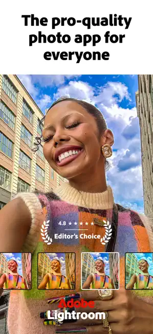 ‎Lightroom AI Photo Editor App screenshot 1