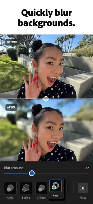 ‎Lightroom AI Photo Editor App screenshot 1