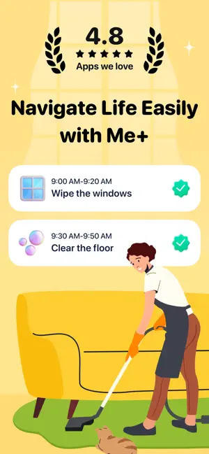 ‎Me+ Lifestyle Routine App screenshot 1
