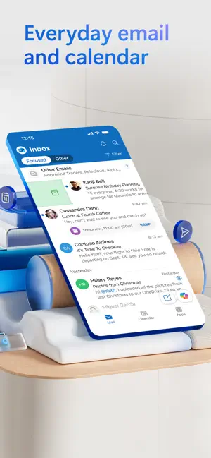 ‎Microsoft Outlook App screenshot 1