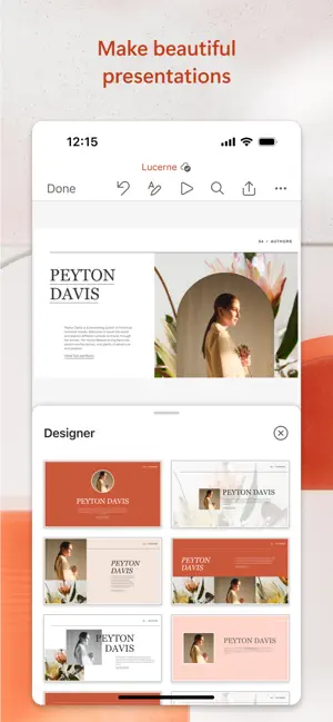 ‎Microsoft PowerPoint App screenshot 1