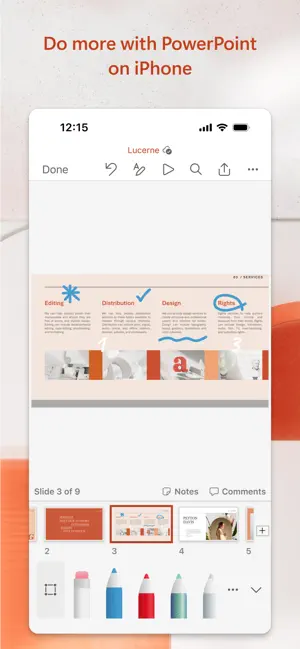 ‎Microsoft PowerPoint App screenshot 1