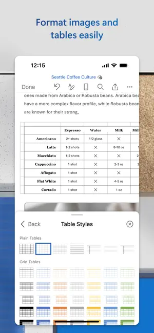 ‎Microsoft Word App screenshot 1