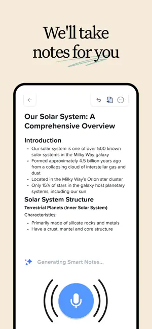 ‎Notability: Smarter AI Notes App screenshot 1