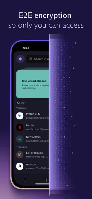 ‎Proton Pass - Password Manager App screenshot 1