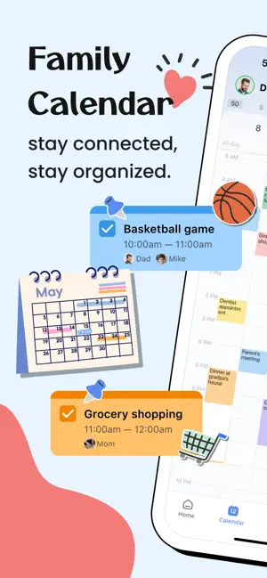 ‎Shared Family Calendar: FamCal App screenshot 1
