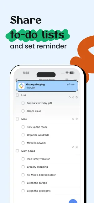 ‎Shared Family Calendar: FamCal App screenshot 1