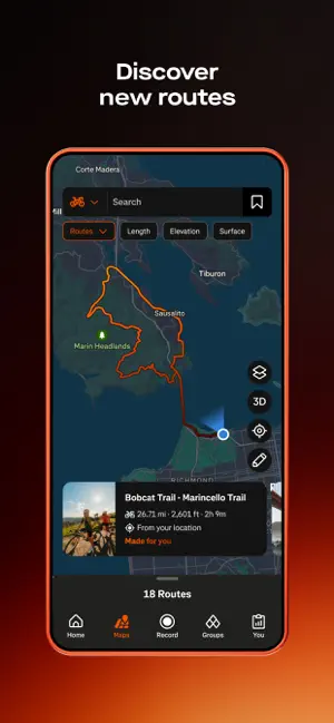 ‎Strava: Run, Bike, Walk App screenshot 1