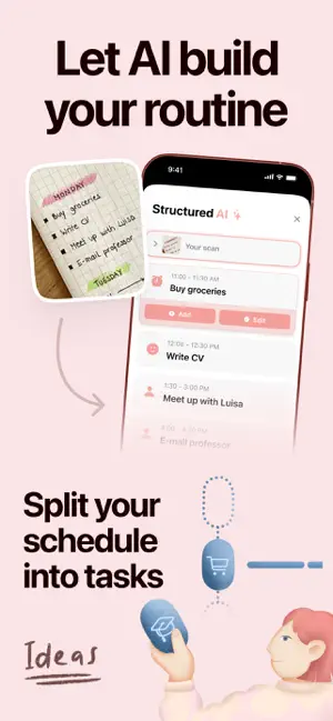 ‎Structured - Daily Planner App screenshot 1